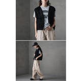 etoll エトル ループデザインショートニットベスト | Fashion Letter | 詳細画像12 