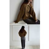 etoll エトル ポロ襟ショートニットカーディガン | Fashion Letter | 詳細画像18 