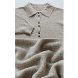 etoll エトル ポロ襟ショートニットカーディガン | Fashion Letter | 詳細画像20 