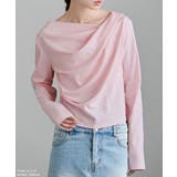 etoll エトル フロントドレープデザイントップス | Fashion Letter | 詳細画像13 