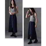 etoll エトル リバーシブルバイカラーZIPタイトスカート | Fashion Letter | 詳細画像10 
