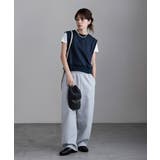 etoll エトル 裏毛Vガゼットスウェットベスト | Fashion Letter | 詳細画像3 