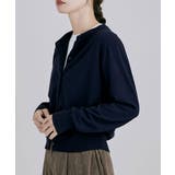 etoll エトル ベーシッククルーネックカーディガン | Fashion Letter | 詳細画像8