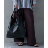 etoll エトル トライアングルフェイクレザートートバッグ | Fashion Letter | 詳細画像2
