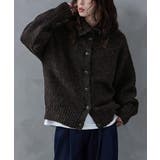 etoll エトル 2wayミックスカラーニットカーディガン | Fashion Letter | 詳細画像3