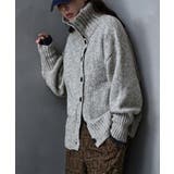 etoll エトル 2wayミックスカラーニットカーディガン | Fashion Letter | 詳細画像8