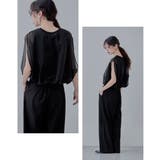 etoll エトル オーガンジーレイヤード風バルーンブラウス | Fashion Letter | 詳細画像4
