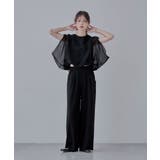 etoll エトル オーガンジーレイヤード風バルーンブラウス | Fashion Letter | 詳細画像5