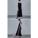 etoll エトル サイドラインスリーブレスワンピース | Fashion Letter | 詳細画像3 