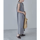 etoll エトル サイドラインスリーブレスワンピース | Fashion Letter | 詳細画像15 