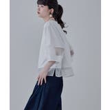 etoll エトル シアーランタンスリーブPO | Fashion Letter | 詳細画像4