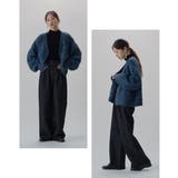 etoll エトル ウールミックスシャギーVネックカーディガン | Fashion Letter | 詳細画像8