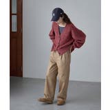 etoll エトル ウールミックスシャギーVネックカーディガン | Fashion Letter | 詳細画像17