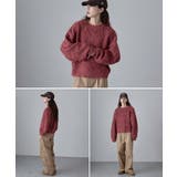 etoll エトル ウールミックスミドルシャギーニットPO | Fashion Letter | 詳細画像12 