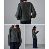 etoll エトル ウールミックスミドルシャギーニットPO | Fashion Letter | 詳細画像17 