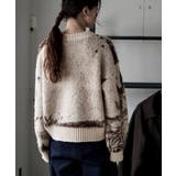 etoll エトル ニュアンス柄シャギーニット | Fashion Letter | 詳細画像7 