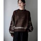 etoll エトル ニュアンス柄シャギーニット | Fashion Letter | 詳細画像9 