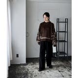 etoll エトル ニュアンス柄シャギーニット | Fashion Letter | 詳細画像11 