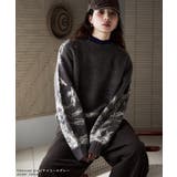 etoll エトル ニュアンス柄シャギーニット | Fashion Letter | 詳細画像14 