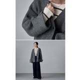 etoll エトル ヤクタッチワイドスリーブニットカーディガン | Fashion Letter | 詳細画像10 