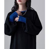 etoll エトル バイカラーロングニットワンピース | Fashion Letter | 詳細画像6