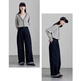 etoll エトル コットンタッチフリルカーディガン | Fashion Letter | 詳細画像13