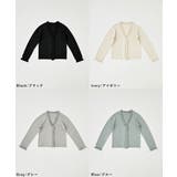 etoll エトル コットンタッチフリルカーディガン | Fashion Letter | 詳細画像19