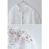 etoll エトル フラワーチュールダブルジップブルゾン | Fashion Letter | 詳細画像18 