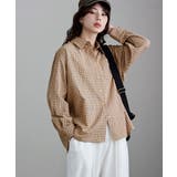 etoll エトル チェック柄レギュラーシャツ | Fashion Letter | 詳細画像17 