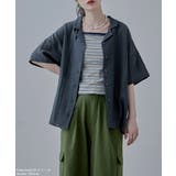 etoll エトル リラクシーオープンカラーシャツ | Fashion Letter | 詳細画像15 