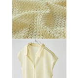 etoll エトル フレンチスリーブポロ襟メッシュニット | Fashion Letter | 詳細画像20