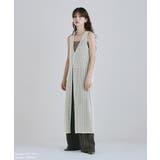 etoll エトル メッシュレースVネックロングジレ | Fashion Letter | 詳細画像6 