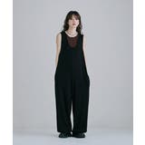 etoll エトル リラクシーコットンリブロンパース | Fashion Letter | 詳細画像5 