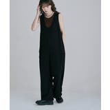 etoll エトル リラクシーコットンリブロンパース | Fashion Letter | 詳細画像6 