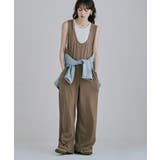 etoll エトル リラクシーコットンリブロンパース | Fashion Letter | 詳細画像17 