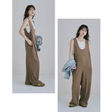 etoll エトル リラクシーコットンリブロンパース | Fashion Letter | 詳細画像18 