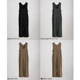 etoll エトル リラクシーコットンリブロンパース | Fashion Letter | 詳細画像19 