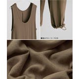 etoll エトル リラクシーコットンリブロンパース | Fashion Letter | 詳細画像20 