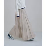 etoll エトル ジョーゼットアコーディオンプリーツスカート | Fashion Letter | 詳細画像8 