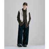etoll エトル ダブルジップニットフーディーベスト | Fashion Letter | 詳細画像8