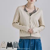 etoll エトル カシミヤタッチスムースレイヤード風トップス | Fashion Letter | 詳細画像1