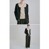 etoll エトル カシミヤタッチスムースレイヤード風トップス | Fashion Letter | 詳細画像12
