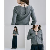 etoll エトル カシミヤタッチスムースレイヤード風トップス | Fashion Letter | 詳細画像15