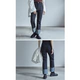 etoll エトル リジットデニムロールアップストレートパンツ | Fashion Letter | 詳細画像3