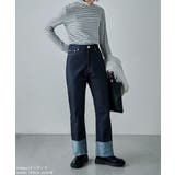 etoll エトル リジットデニムロールアップストレートパンツ | Fashion Letter | 詳細画像12