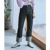 etoll エトル リジットデニムロールアップストレートパンツ | Fashion Letter | 詳細画像14