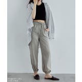 etoll エトル サテンジョガーパンツ | Fashion Letter | 詳細画像18