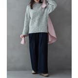 etoll エトル ウールミックスシャギーニットPO | Fashion Letter | 詳細画像8 