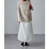 etoll エトル ナイロンサイドラインフレアスカート | Fashion Letter | 詳細画像16 