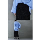 etoll エトル ラメミックスフリンジタイトスカート | Fashion Letter | 詳細画像3